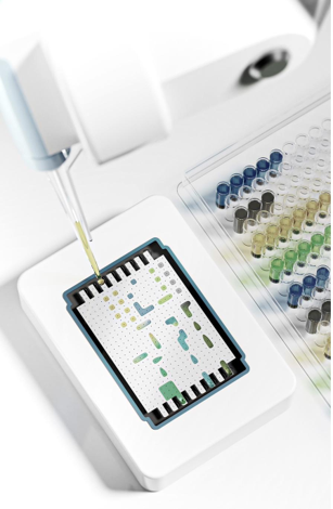 Combi-DX digital microfluidics chip